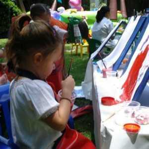 Mit Kindern malen - Kinder wollen sich erfahren